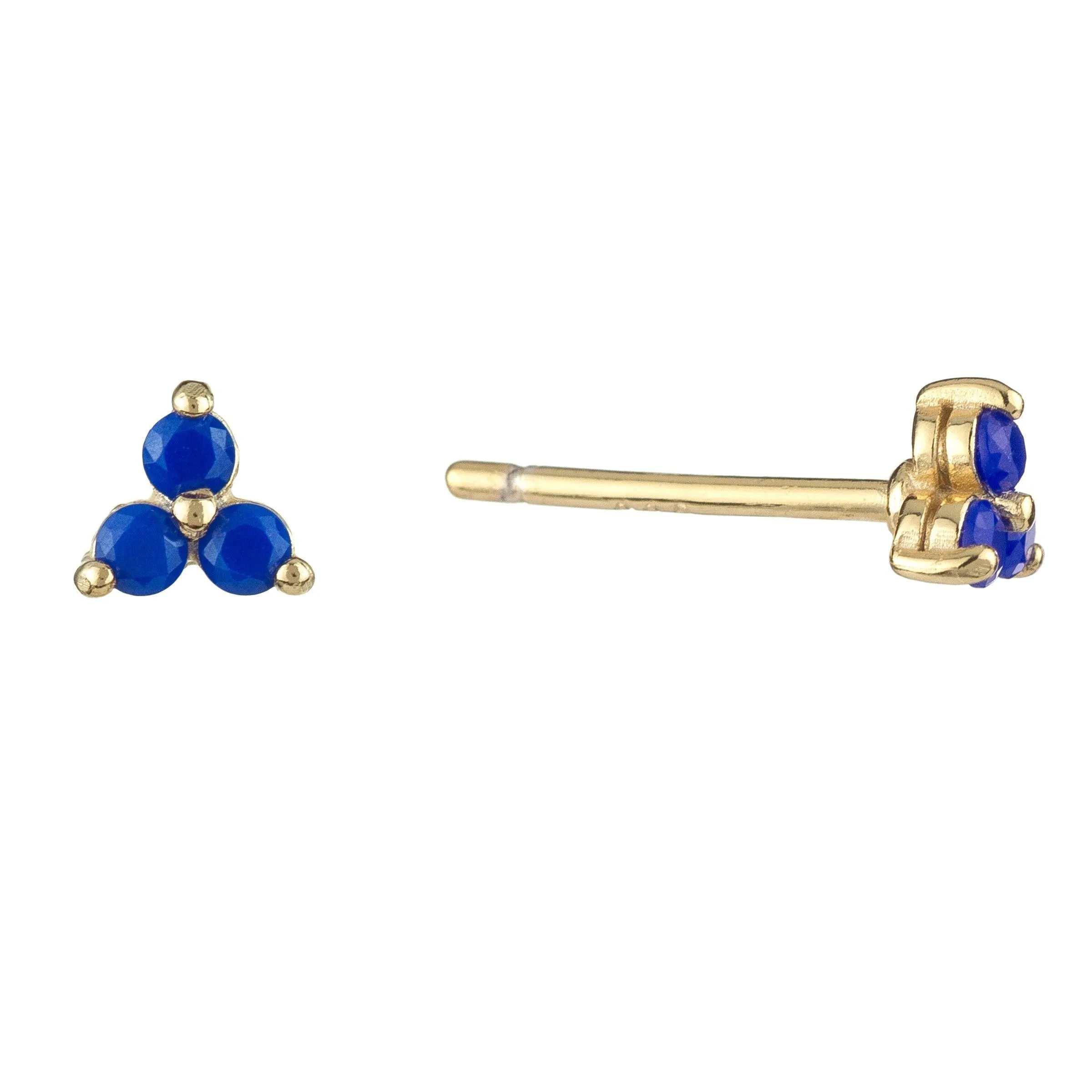 Colorful Cluster Stud Earring
