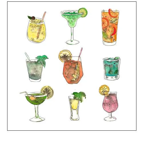 Colorful Cocktails