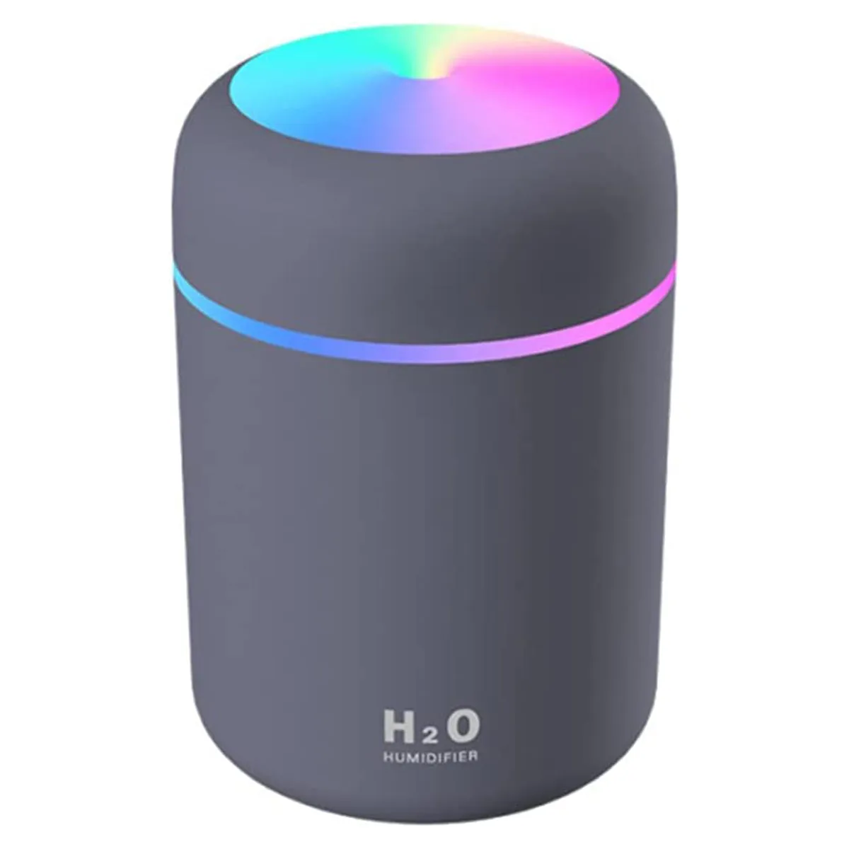 Colorful Cool Mini Cute Humidifier USB 300ml Portable with 7 Colors 2 Fog Mode Ultra Quiet Suitable, Custom Fit For Your Cars