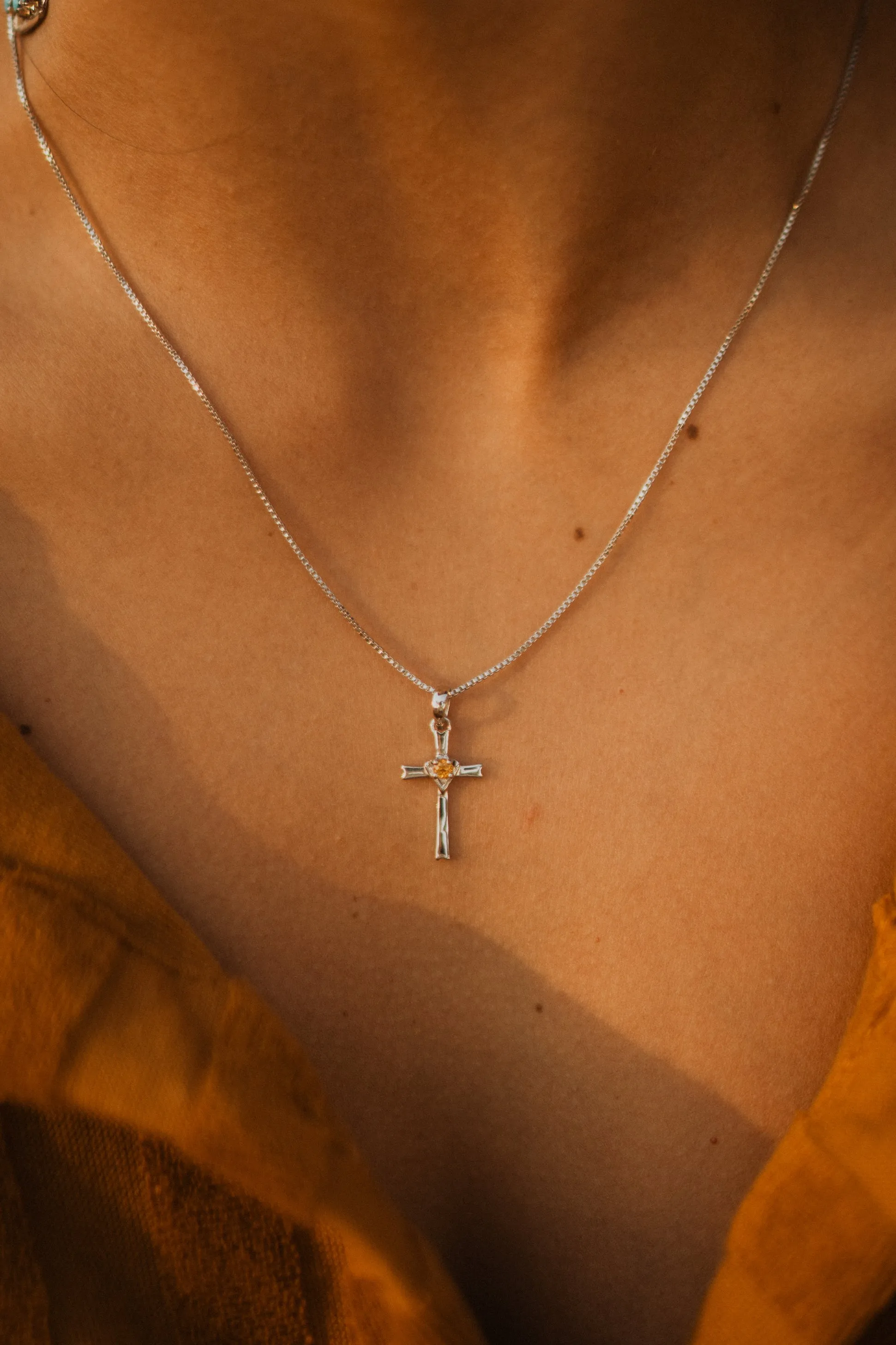 Colorful Cross Necklace