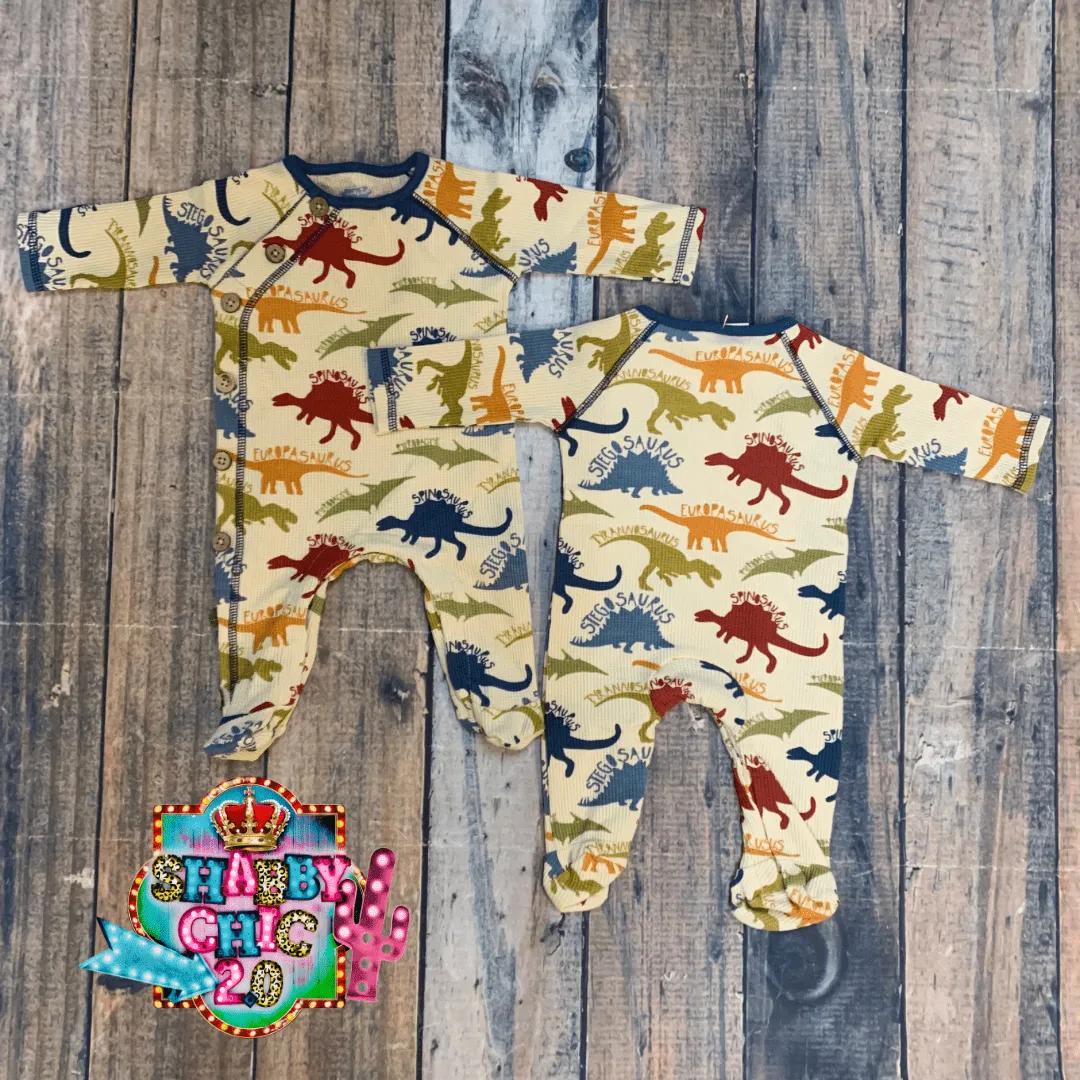 Colorful Dino Baby Sleeper