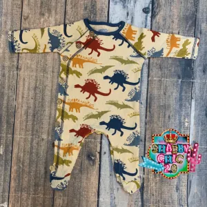 Colorful Dino Baby Sleeper