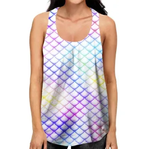 Colorful Dragon Scales Racerback