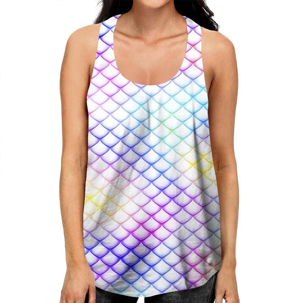 Colorful Dragon Scales Racerback