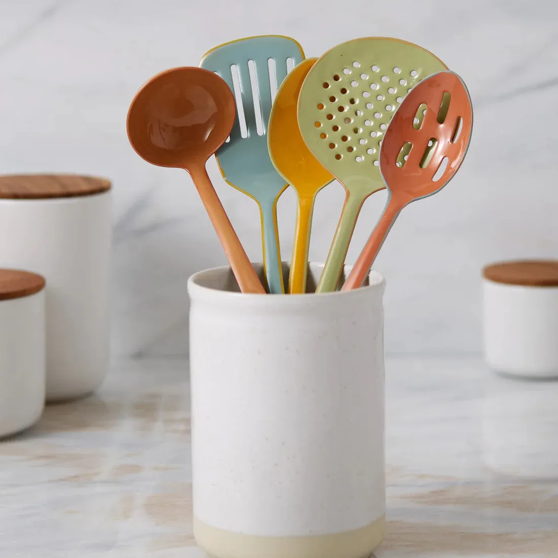 Colorful Enamel Serveware, multiple styles