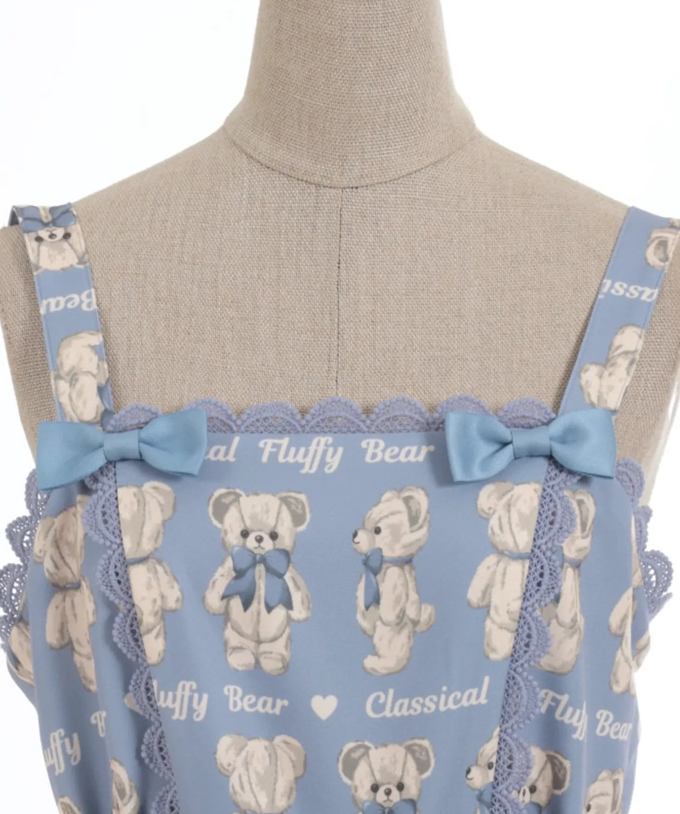 Colorful Fluffy Bear Jumperskirt