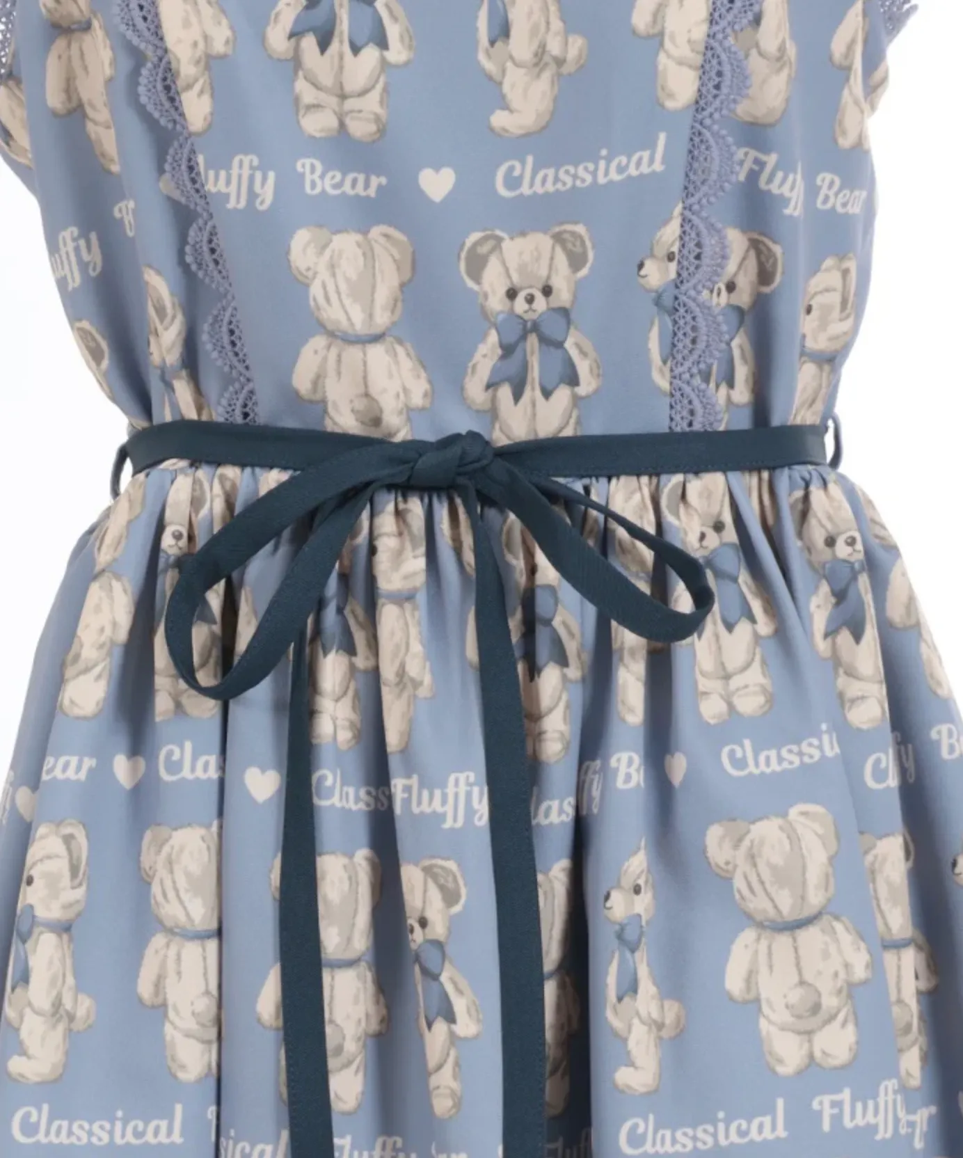 Colorful Fluffy Bear Jumperskirt