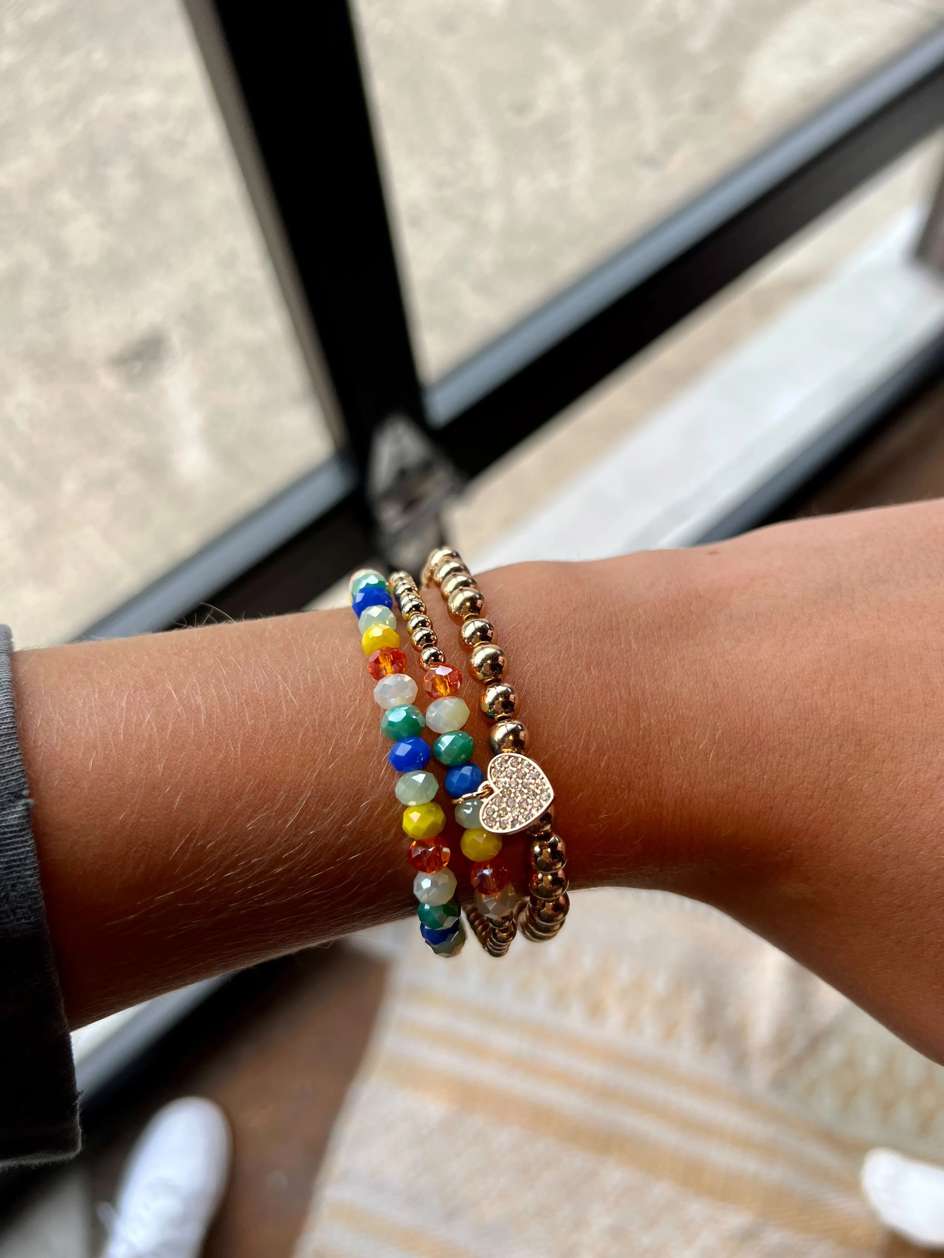Colorful Heart Mini Stack