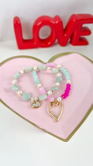 Colorful Hearts Bracelet