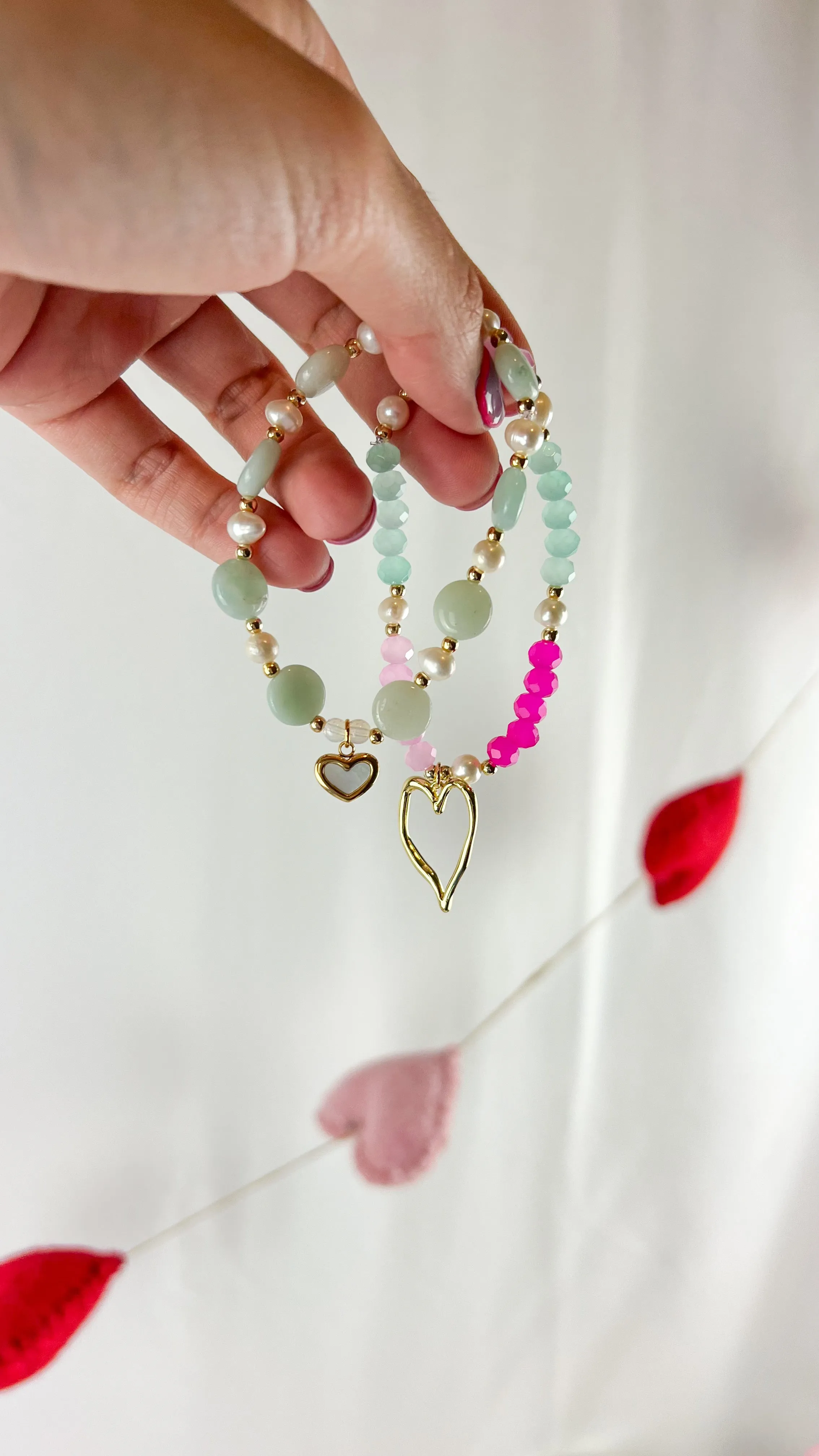 Colorful Hearts Bracelet
