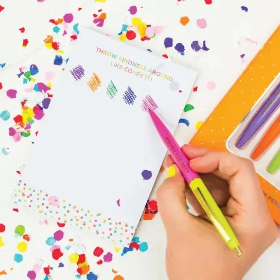 Colorful Ink Pen - 5 pack