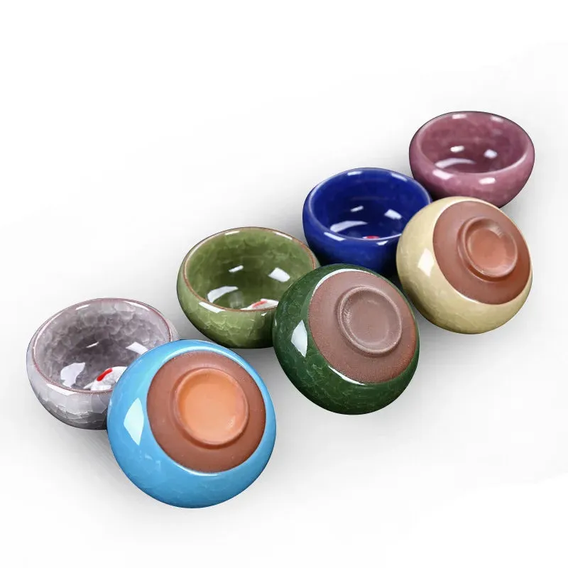 Colorful Koi Tea Set