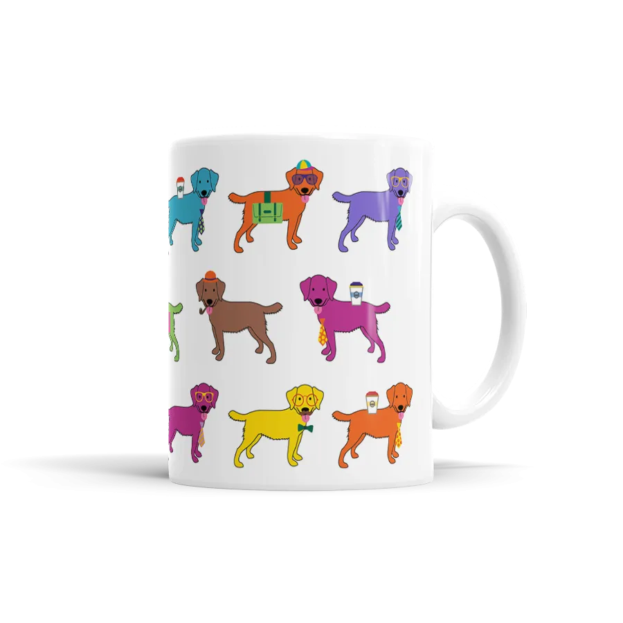 Colorful Lab Mug