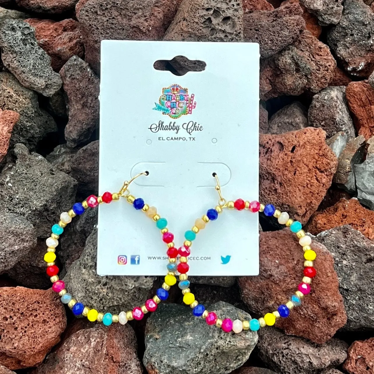 Colorful Loop Earrings