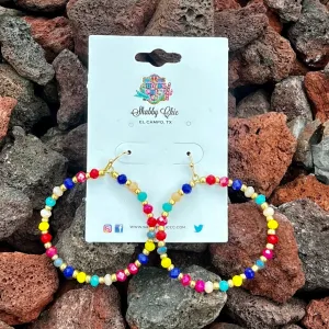 Colorful Loop Earrings