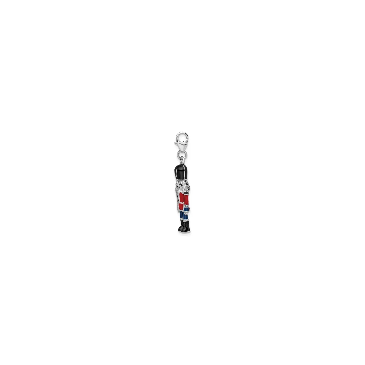 Colorful Nutcracker Charm (Silver)