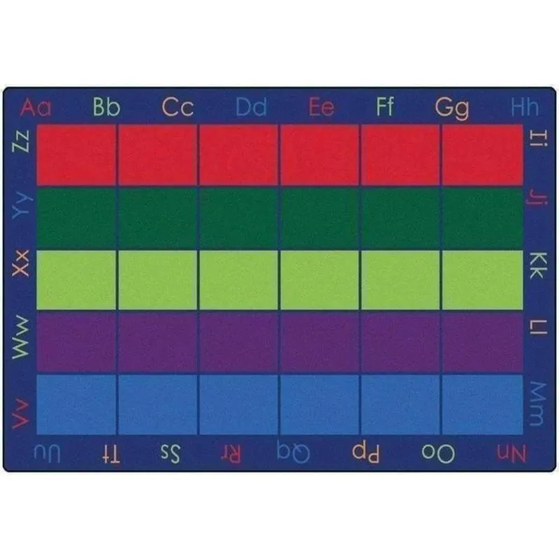 Colorful Places Classroom Seating Rug