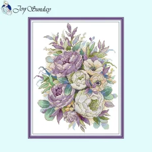 Colorful Roses Cross Stitch