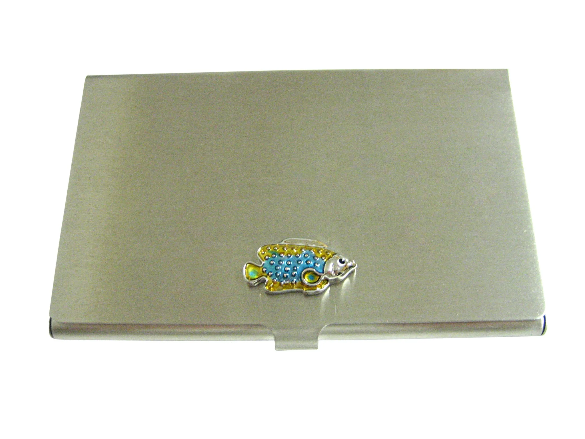 Colorful Tropical Fish Business Card Holder