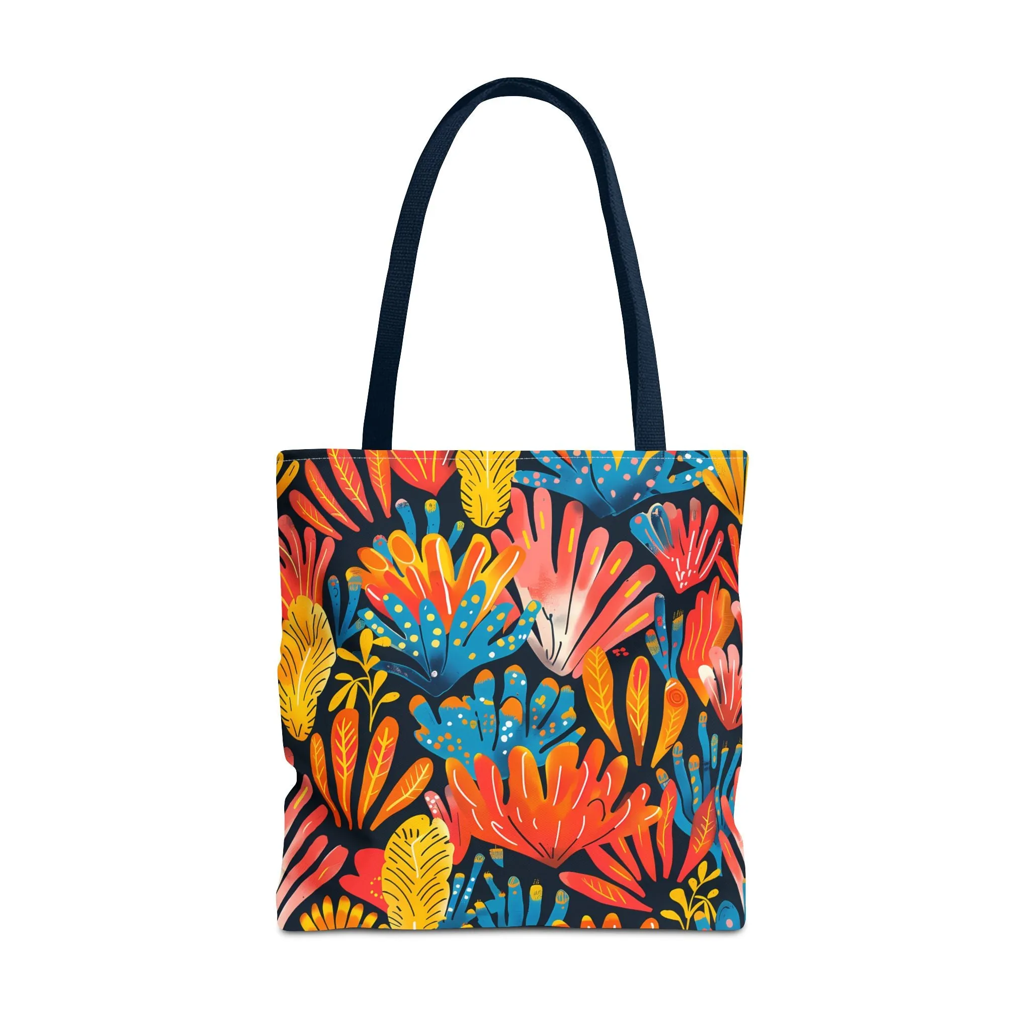 Coral Plume Tote Bag - Carry a Splash of Whimsy with Coral Plume! Available in 3 sizes.