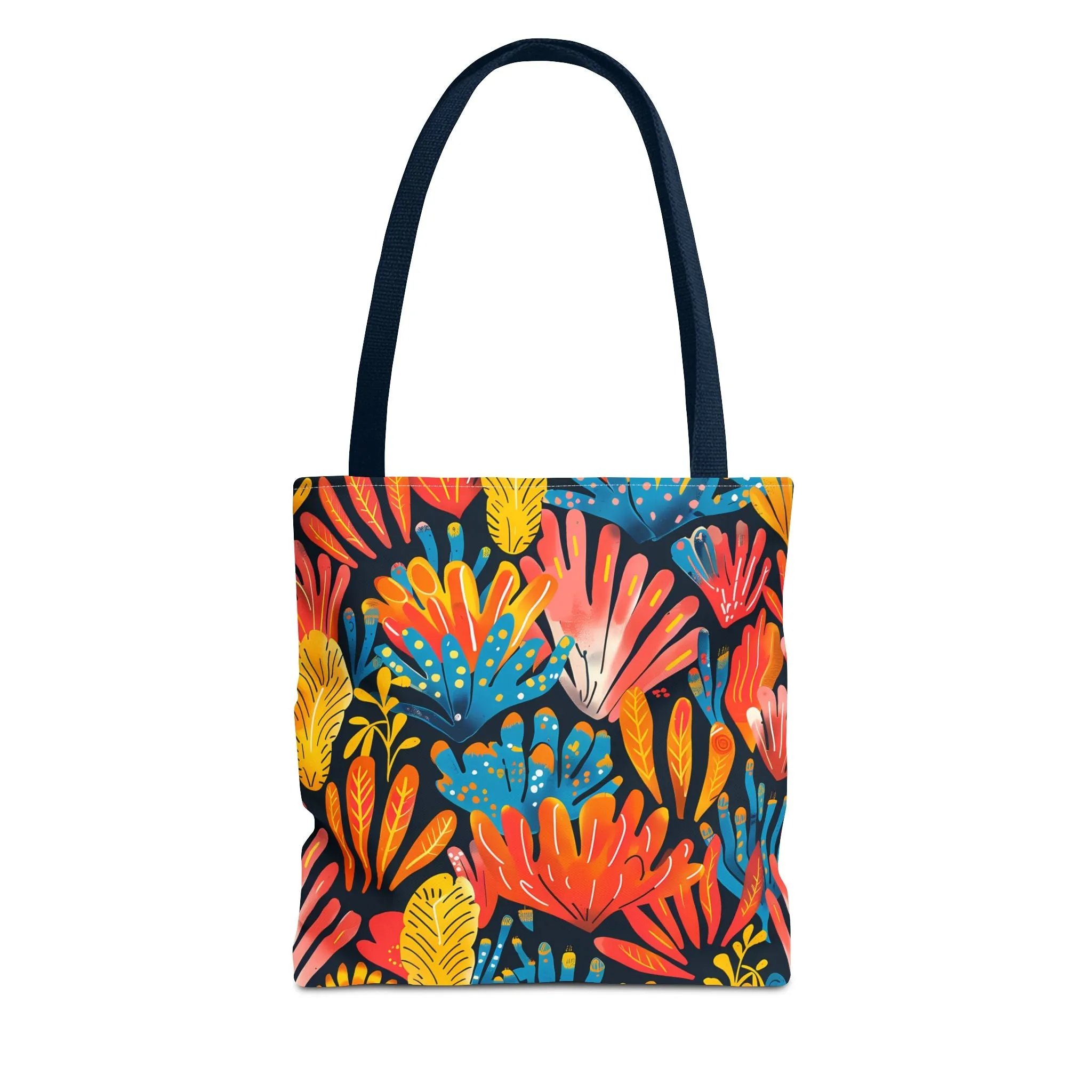 Coral Plume Tote Bag - Carry a Splash of Whimsy with Coral Plume! Available in 3 sizes.