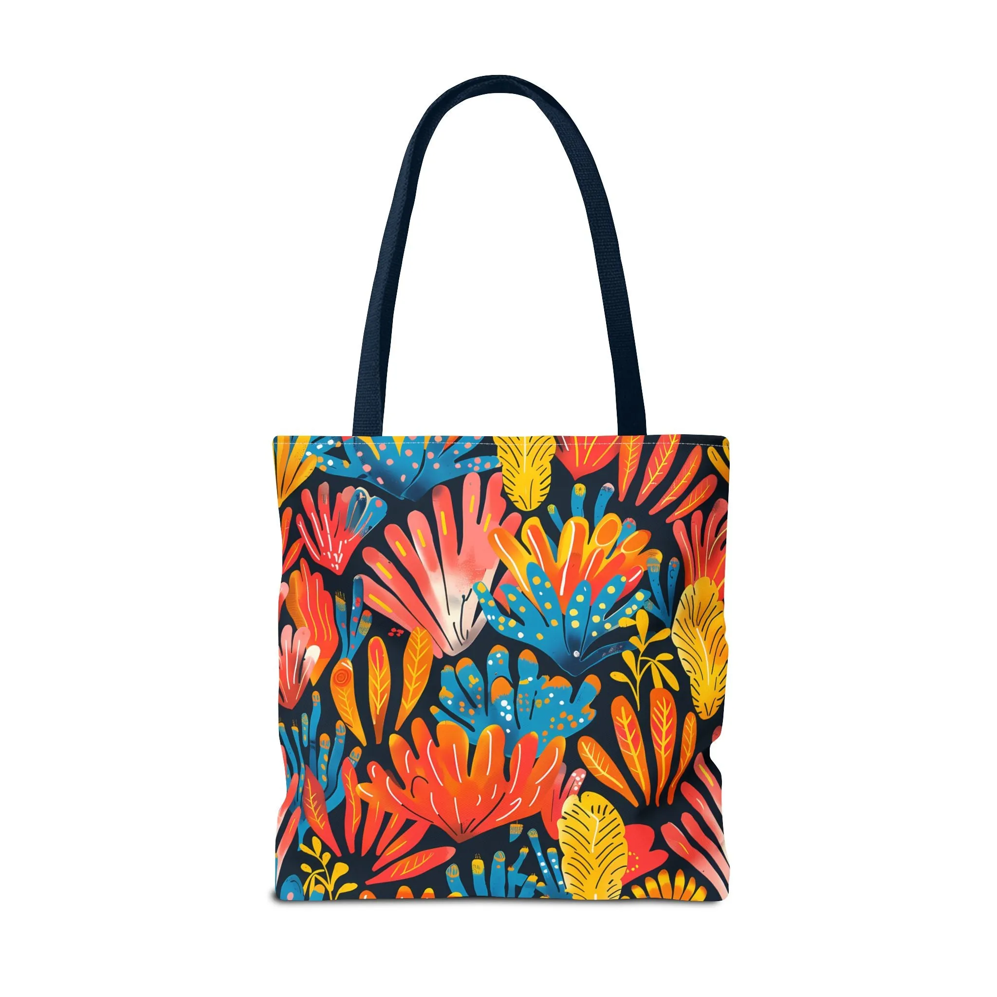 Coral Plume Tote Bag - Carry a Splash of Whimsy with Coral Plume! Available in 3 sizes.