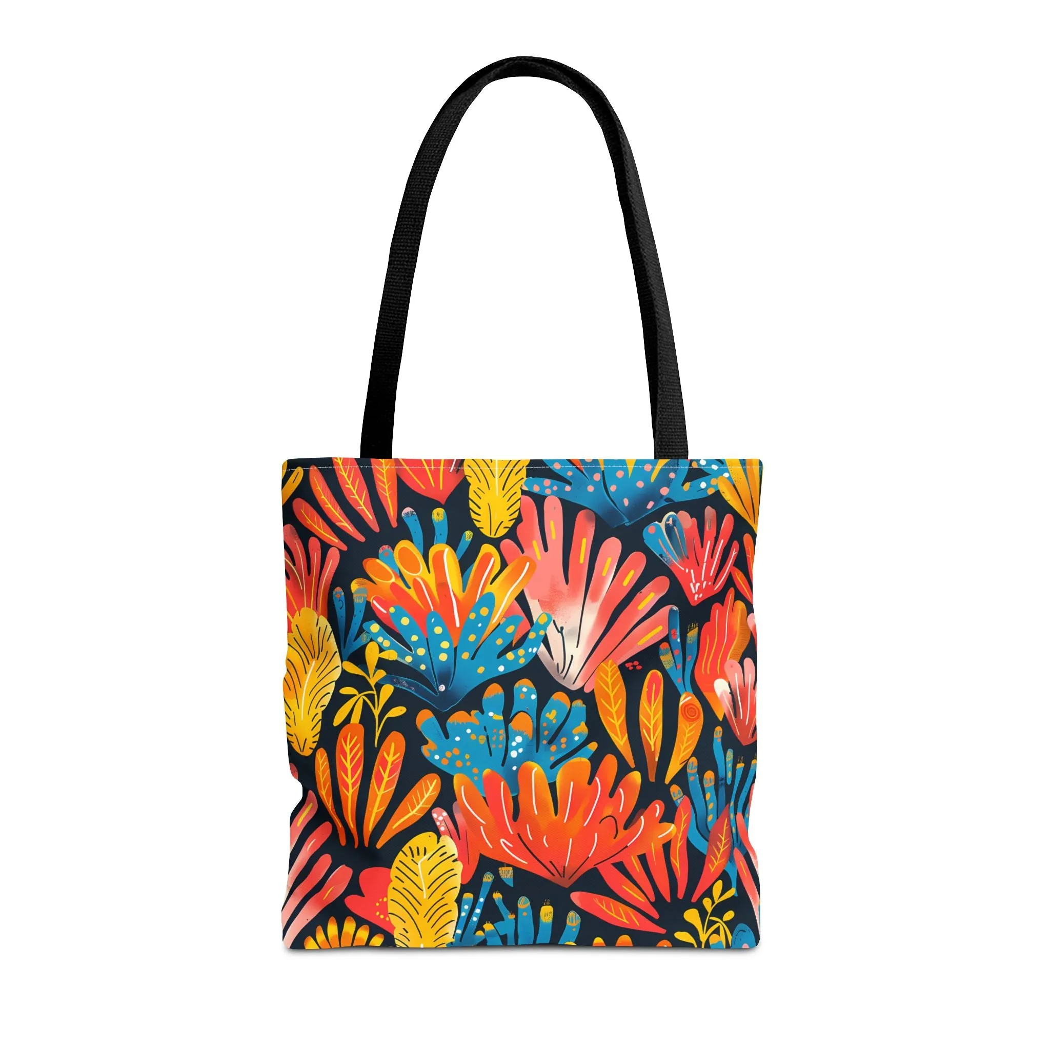 Coral Plume Tote Bag - Carry a Splash of Whimsy with Coral Plume! Available in 3 sizes.