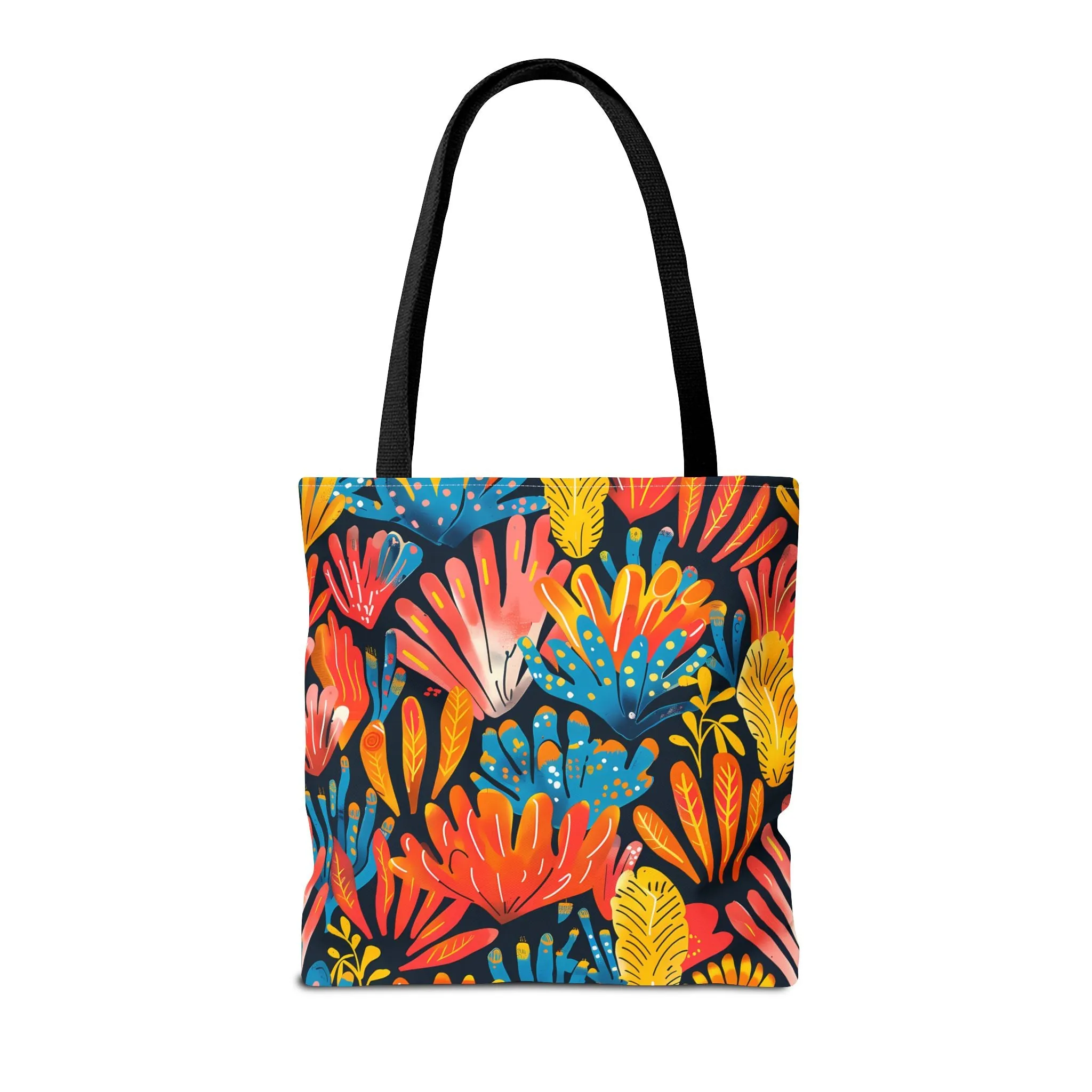 Coral Plume Tote Bag - Carry a Splash of Whimsy with Coral Plume! Available in 3 sizes.