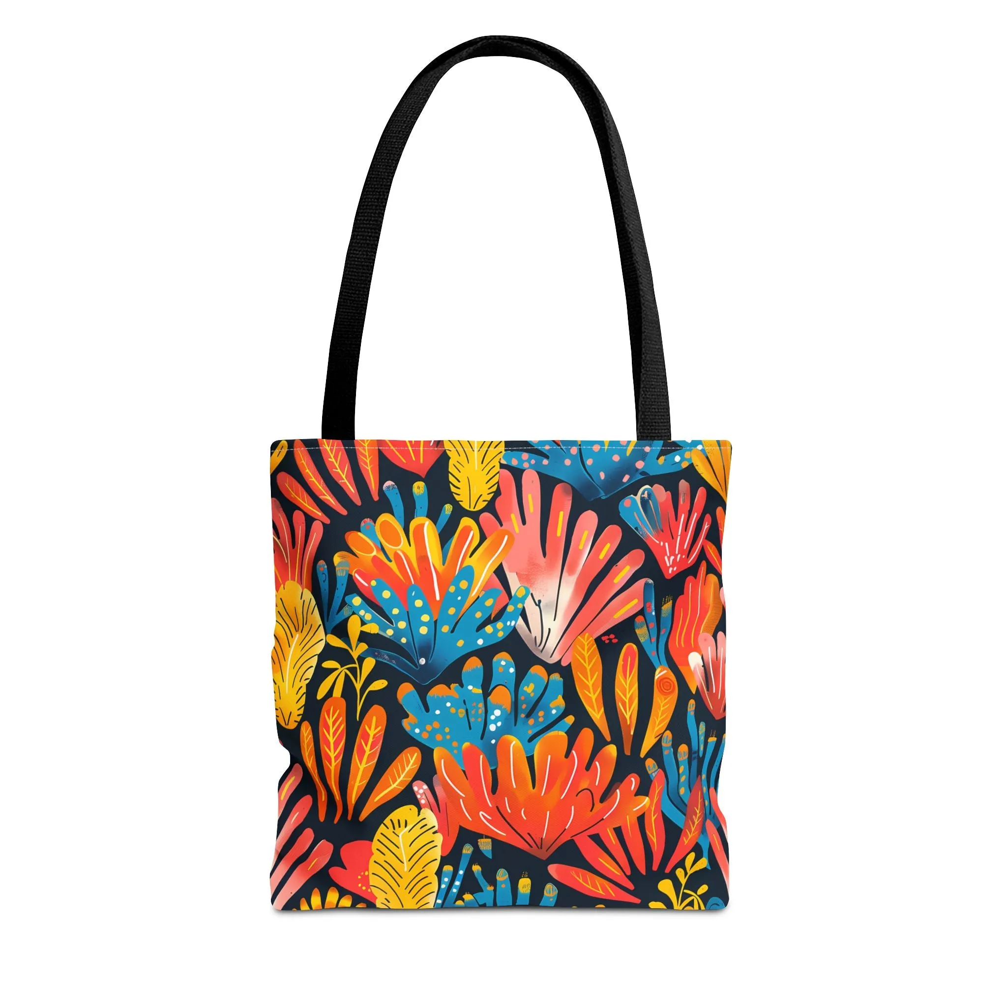 Coral Plume Tote Bag - Carry a Splash of Whimsy with Coral Plume! Available in 3 sizes.