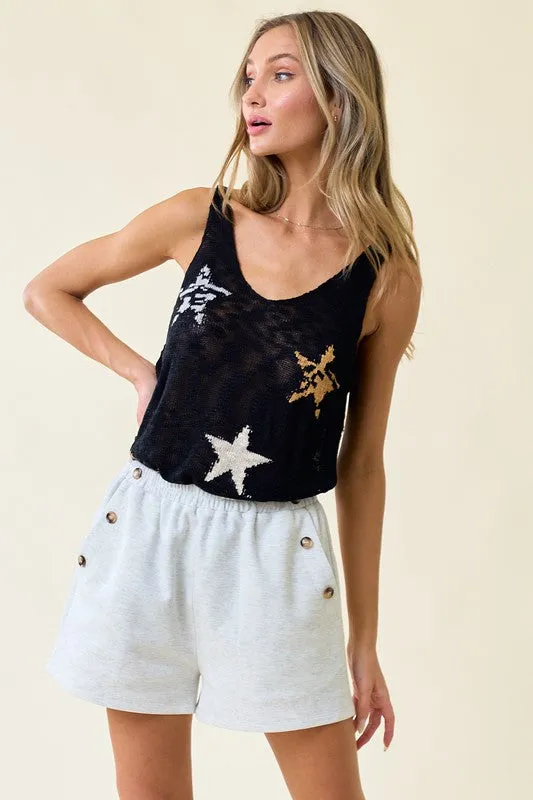 Cosmic Knit Tank