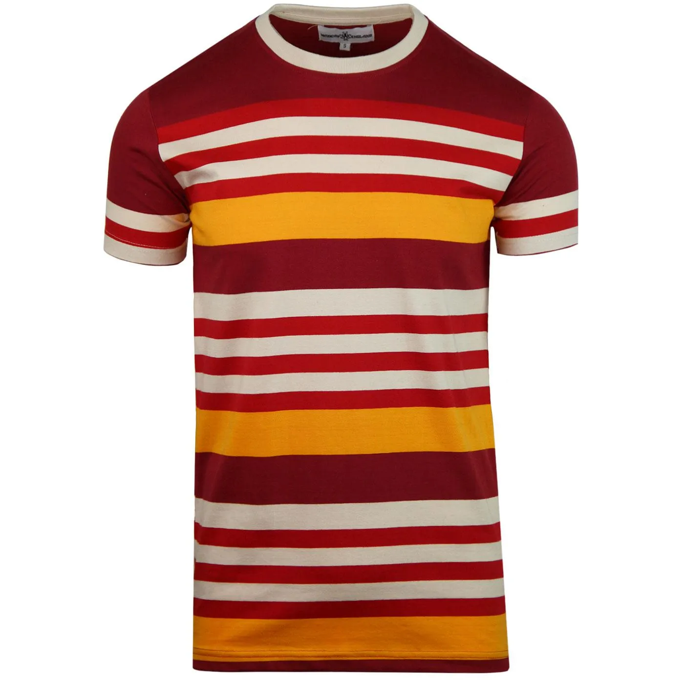 Cosmo Stripe Shirt in Russet