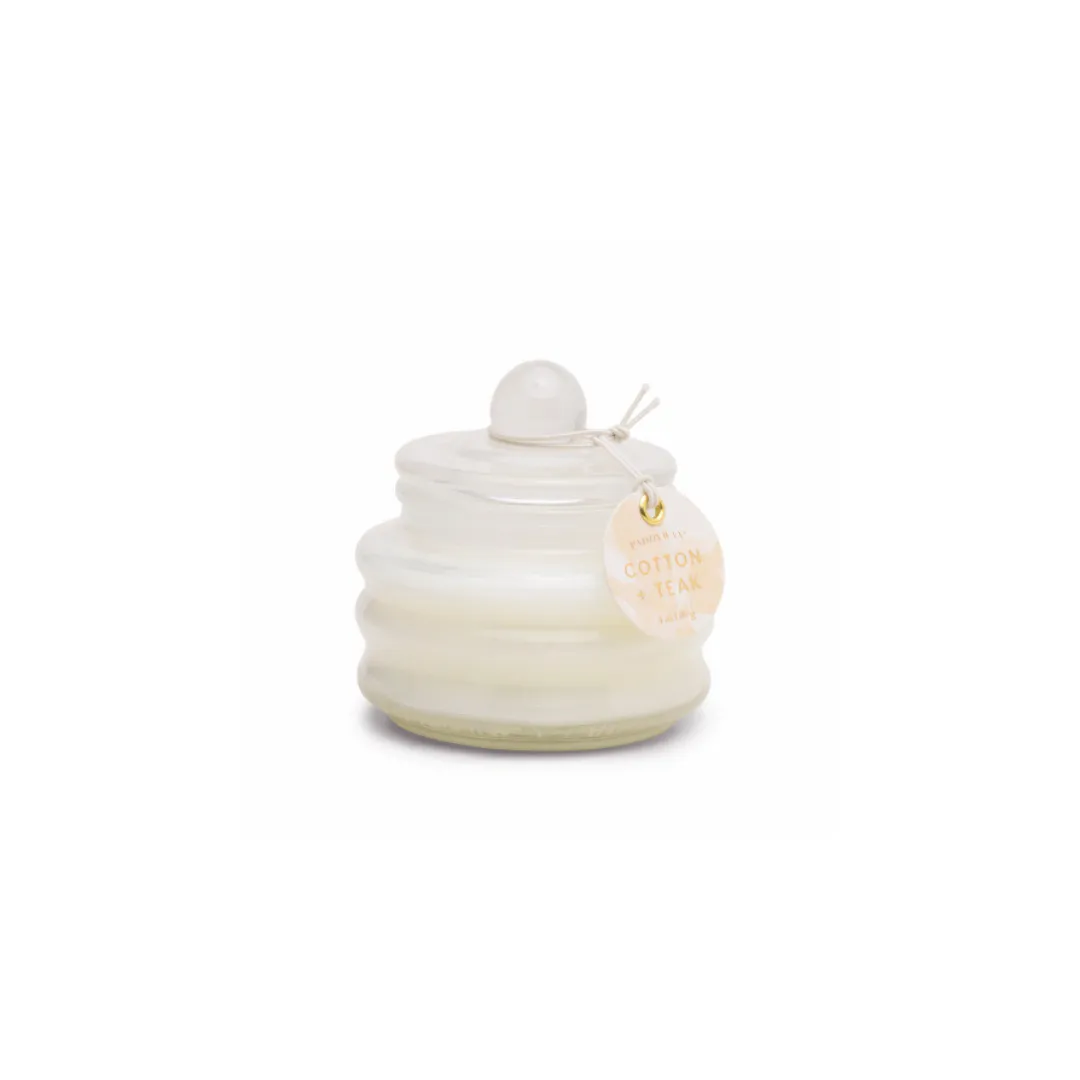 Cotton & Teak Beam Candle, 3oz