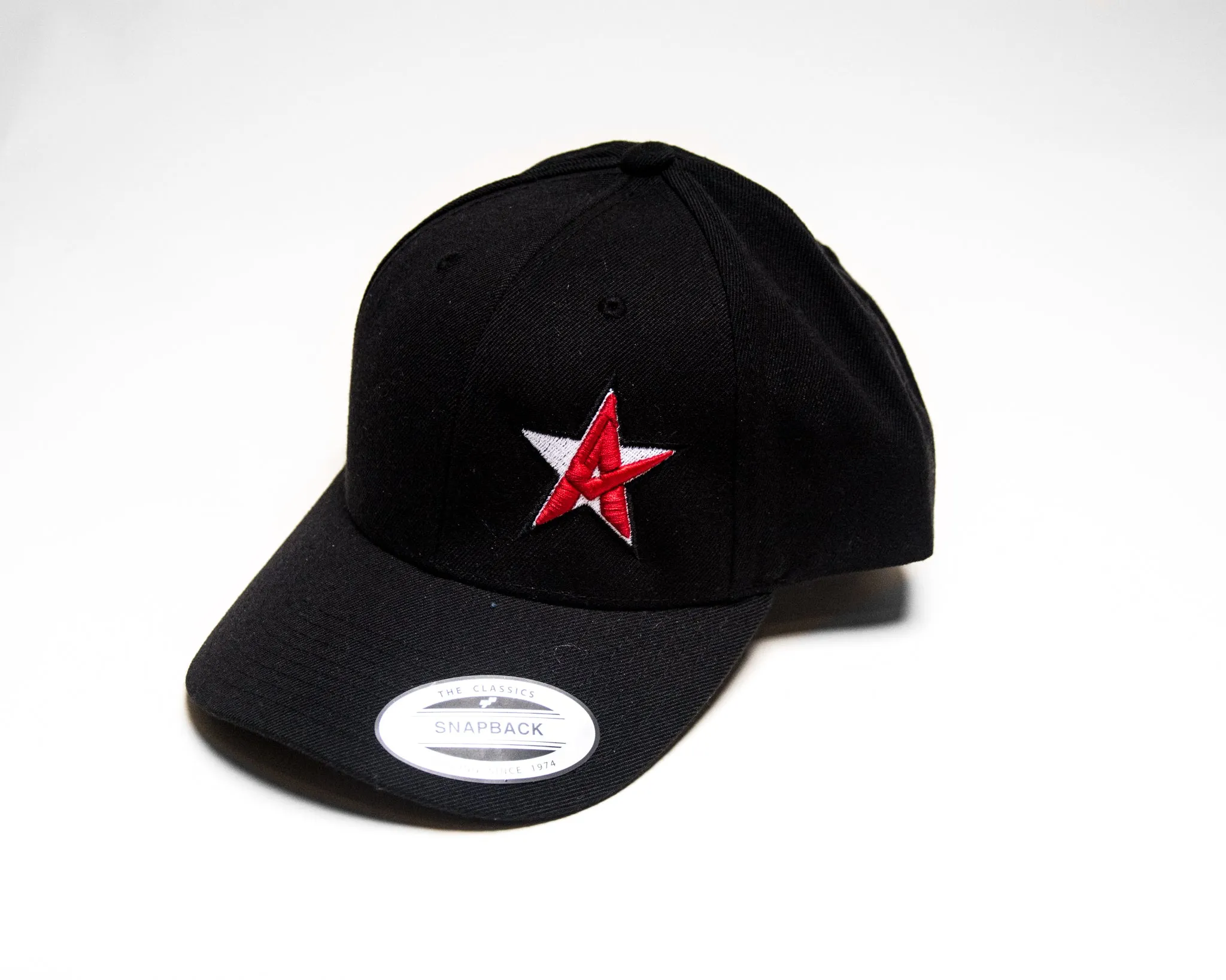 Crash Addict Snapback Black