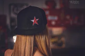 Crash Addict Snapback Black