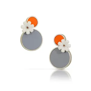 Creamsicle Earrings