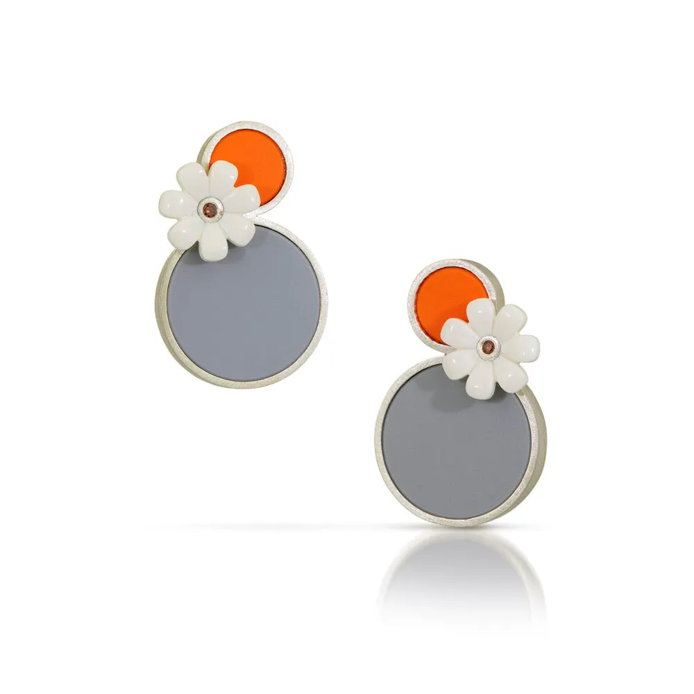 Creamsicle Earrings