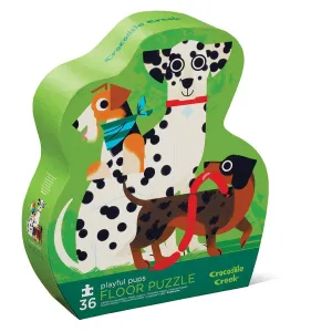 Crocodile Creek 36pc Floor Puzzle - Playful Pups