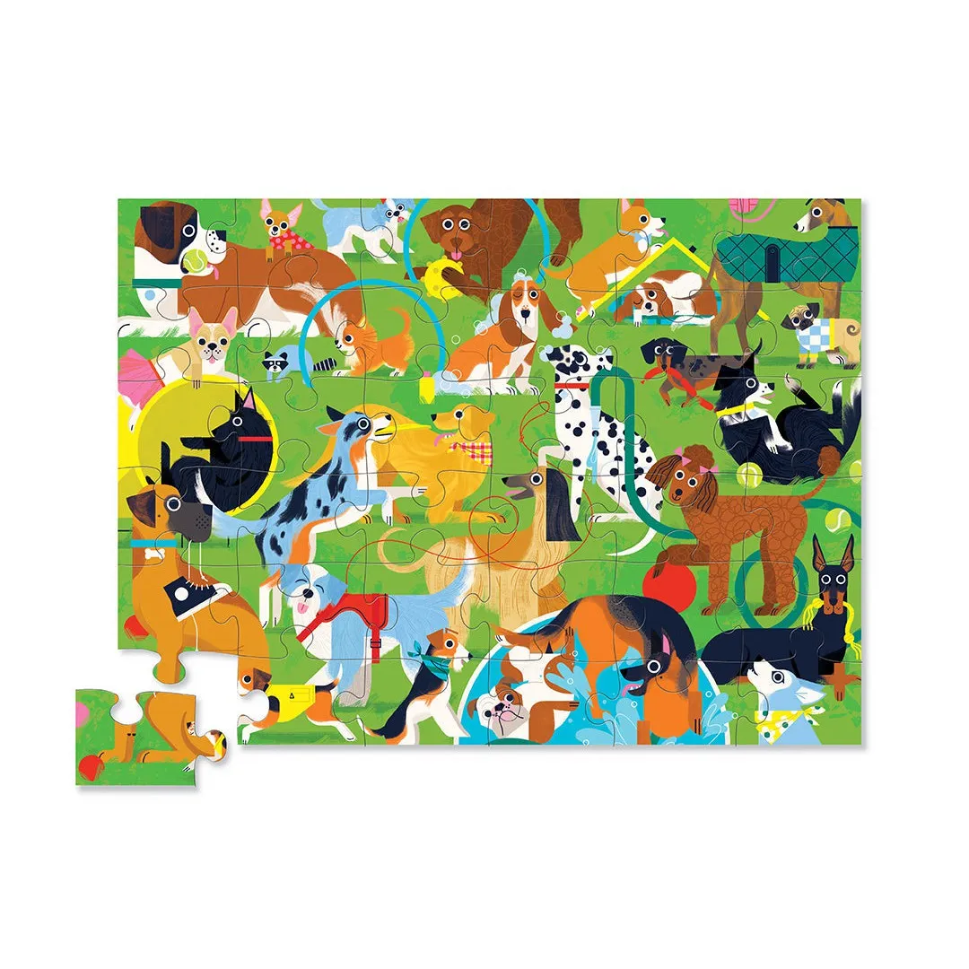 Crocodile Creek 36pc Floor Puzzle - Playful Pups