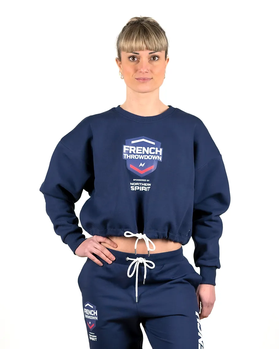 Crop Sweat-shirt - NS Fame FTD