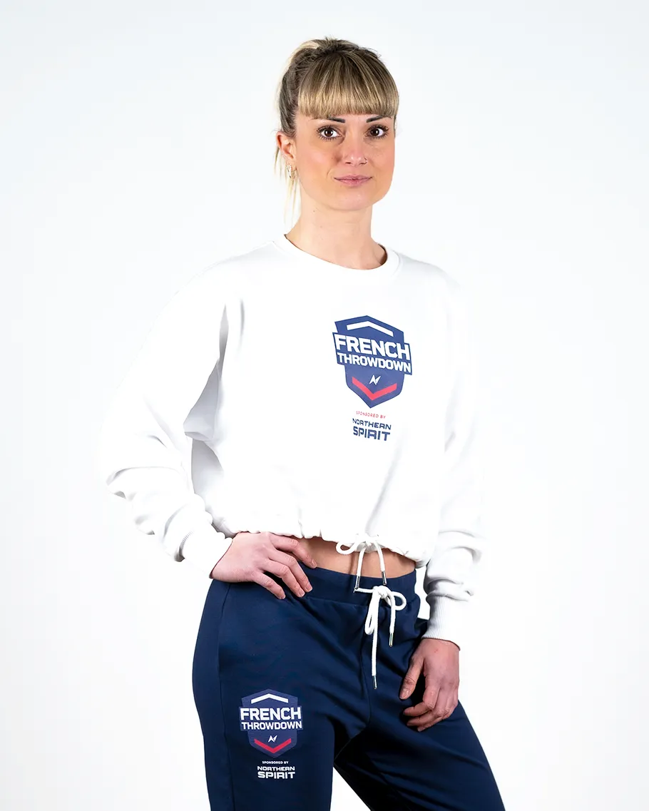 Crop Sweat-shirt - NS Fame FTD