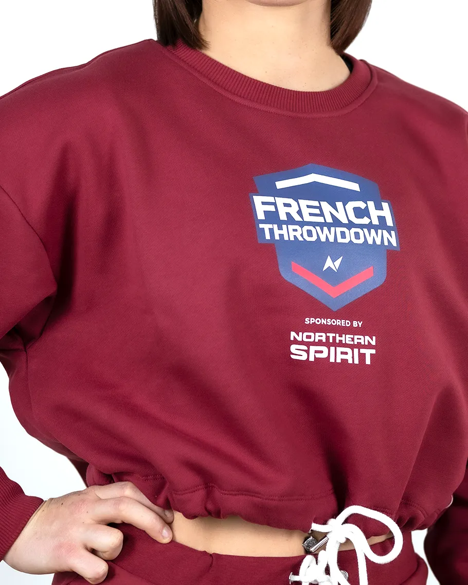 Crop Sweat-shirt - NS Fame FTD