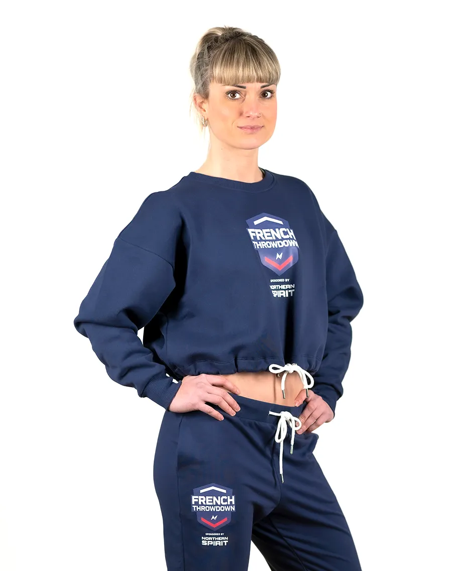 Crop Sweat-shirt - NS Fame FTD