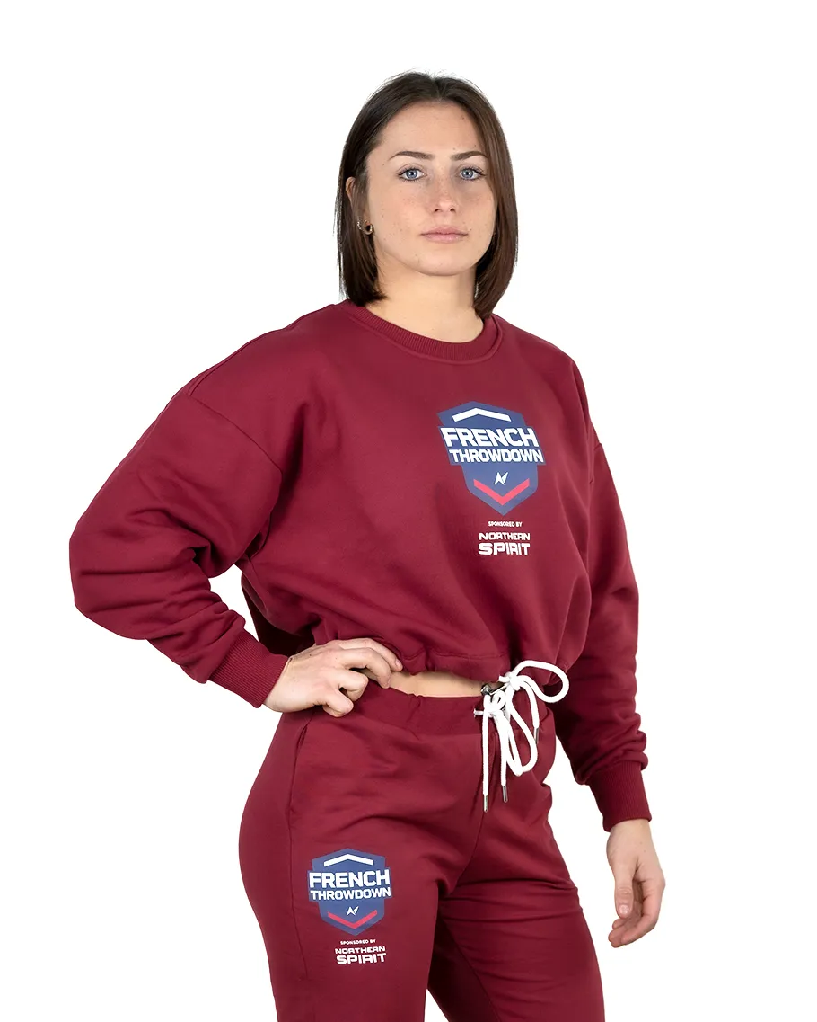 Crop Sweat-shirt - NS Fame FTD