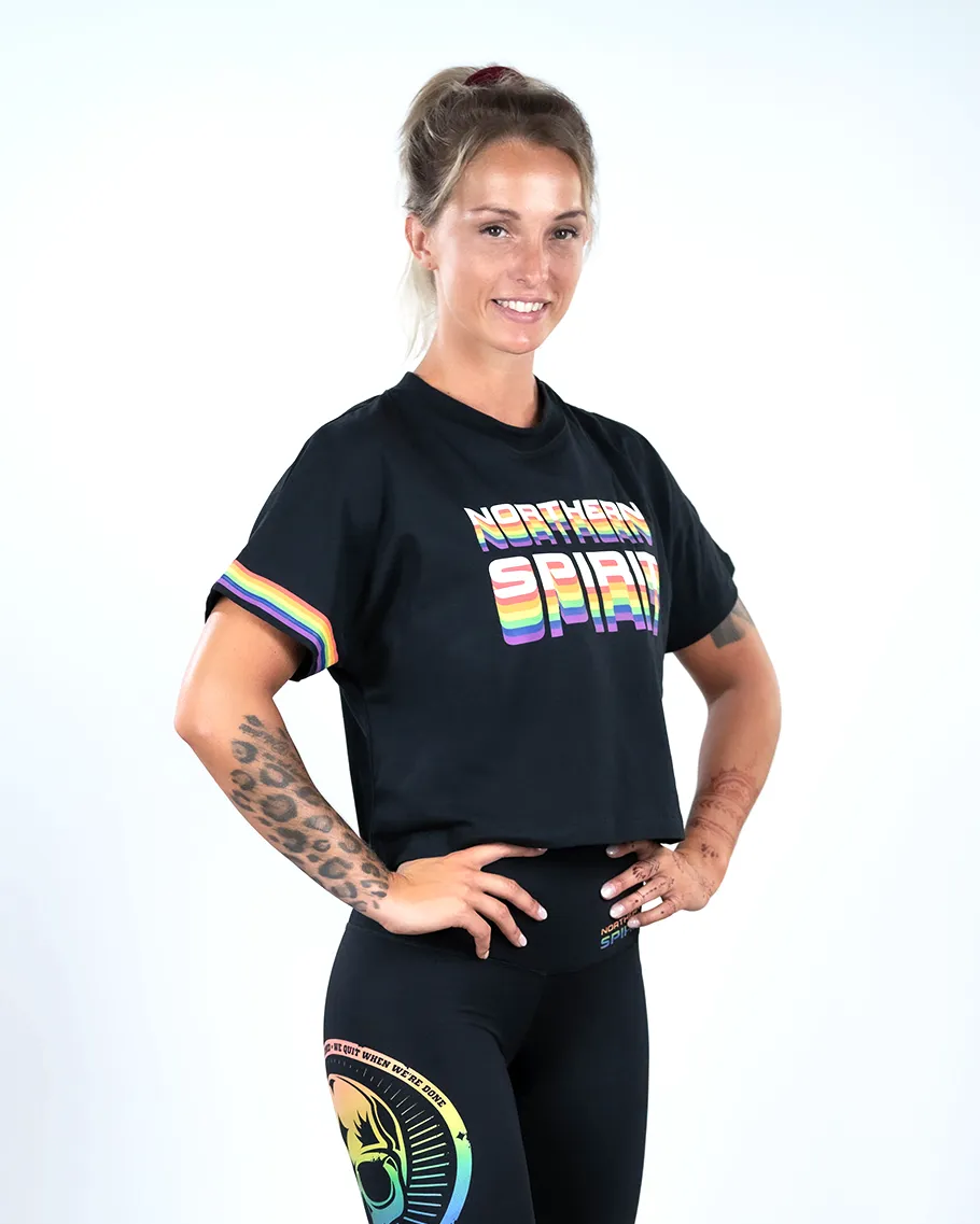 Crop Tee - NS Wings Pride