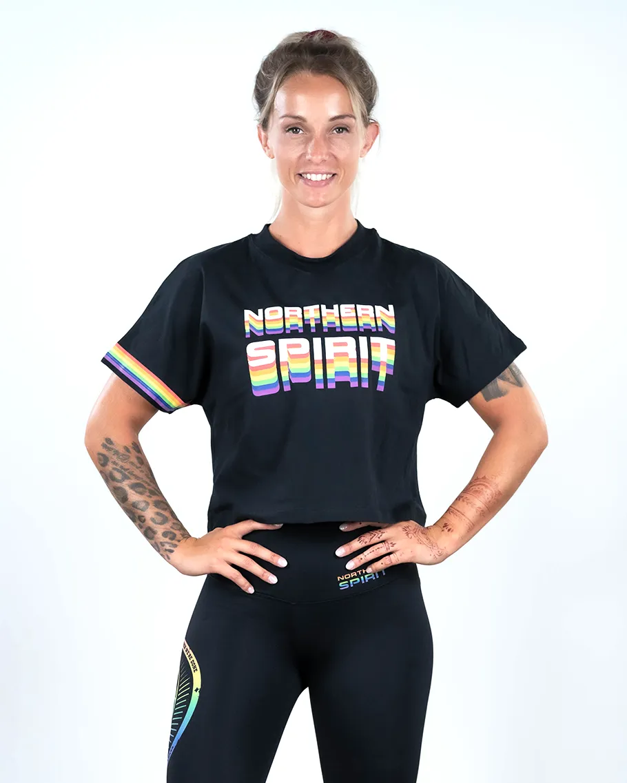 Crop Tee - NS Wings Pride