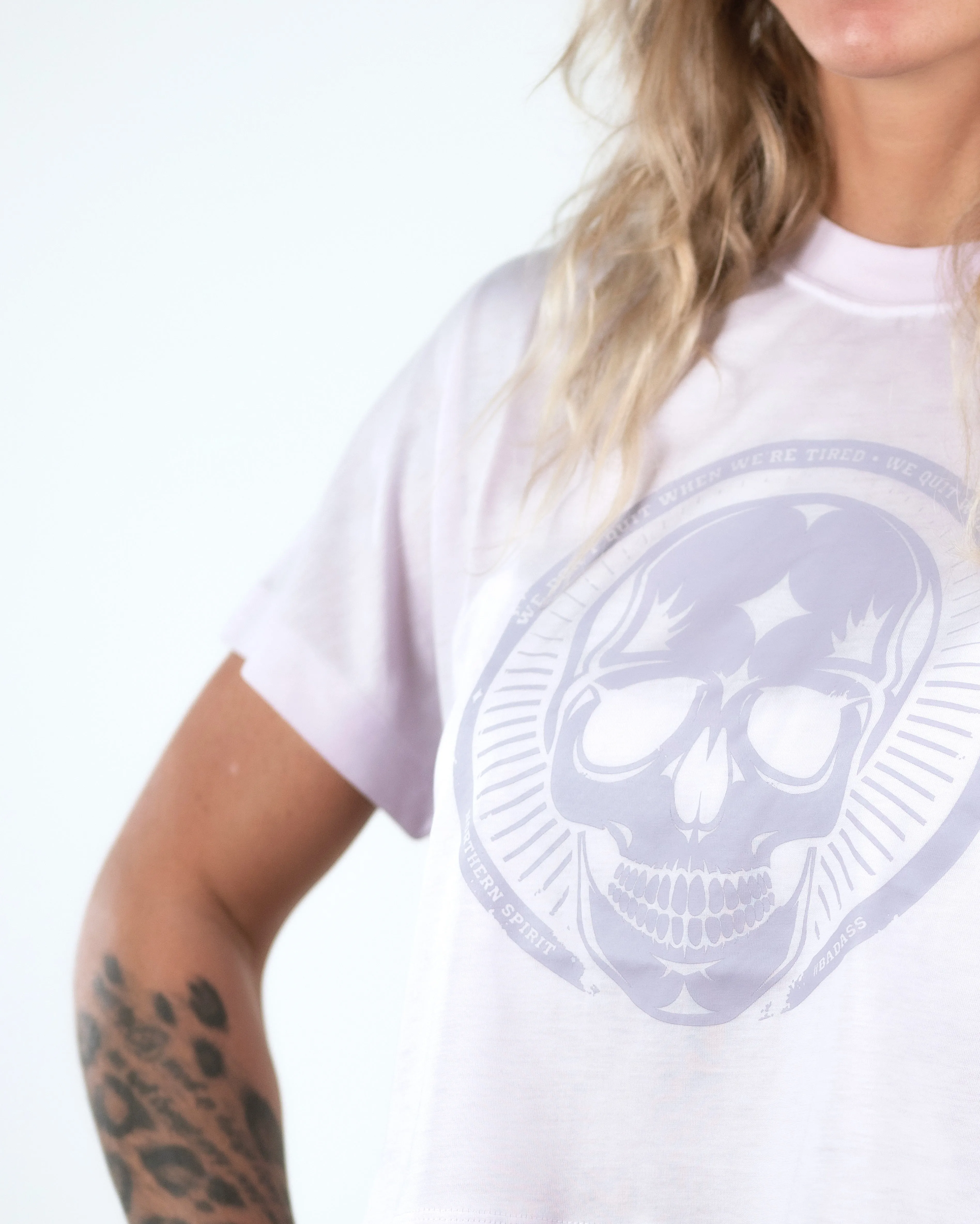 Crop Tee - NS Wings Skull 2.0