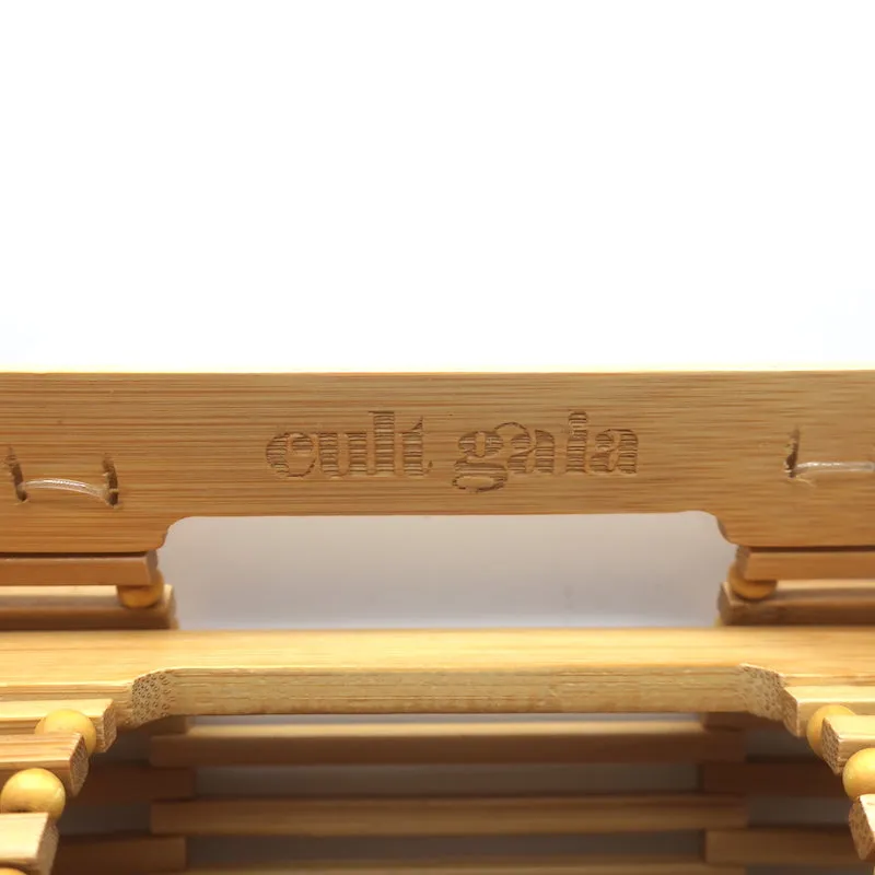 Cult Gaia Gaias Ark Mini Top Handle Bag Natural Bamboo NEW