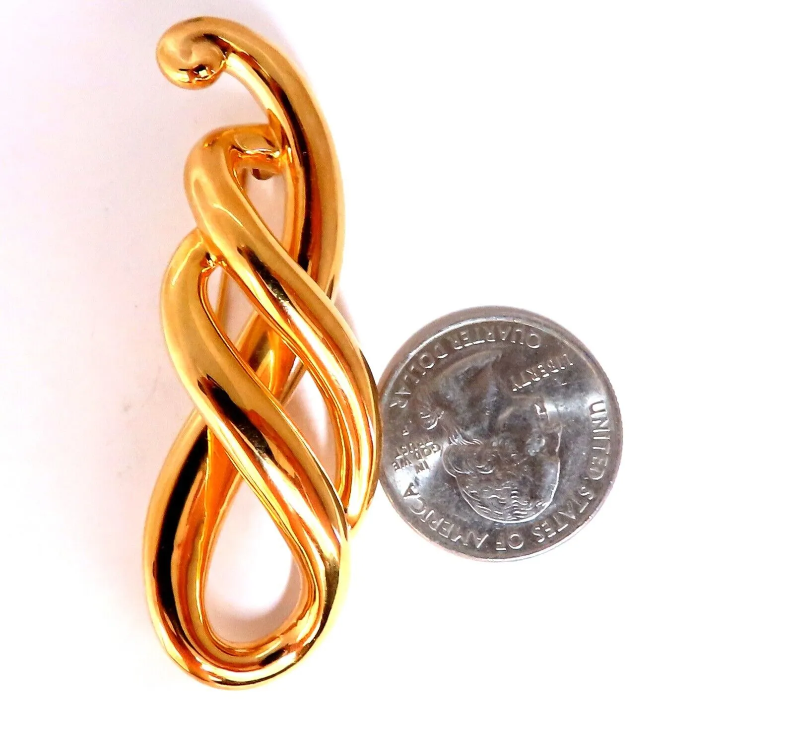 Curling Iconic Pin 14kt