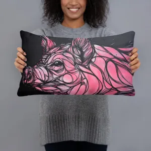 Cute and Pink Pig