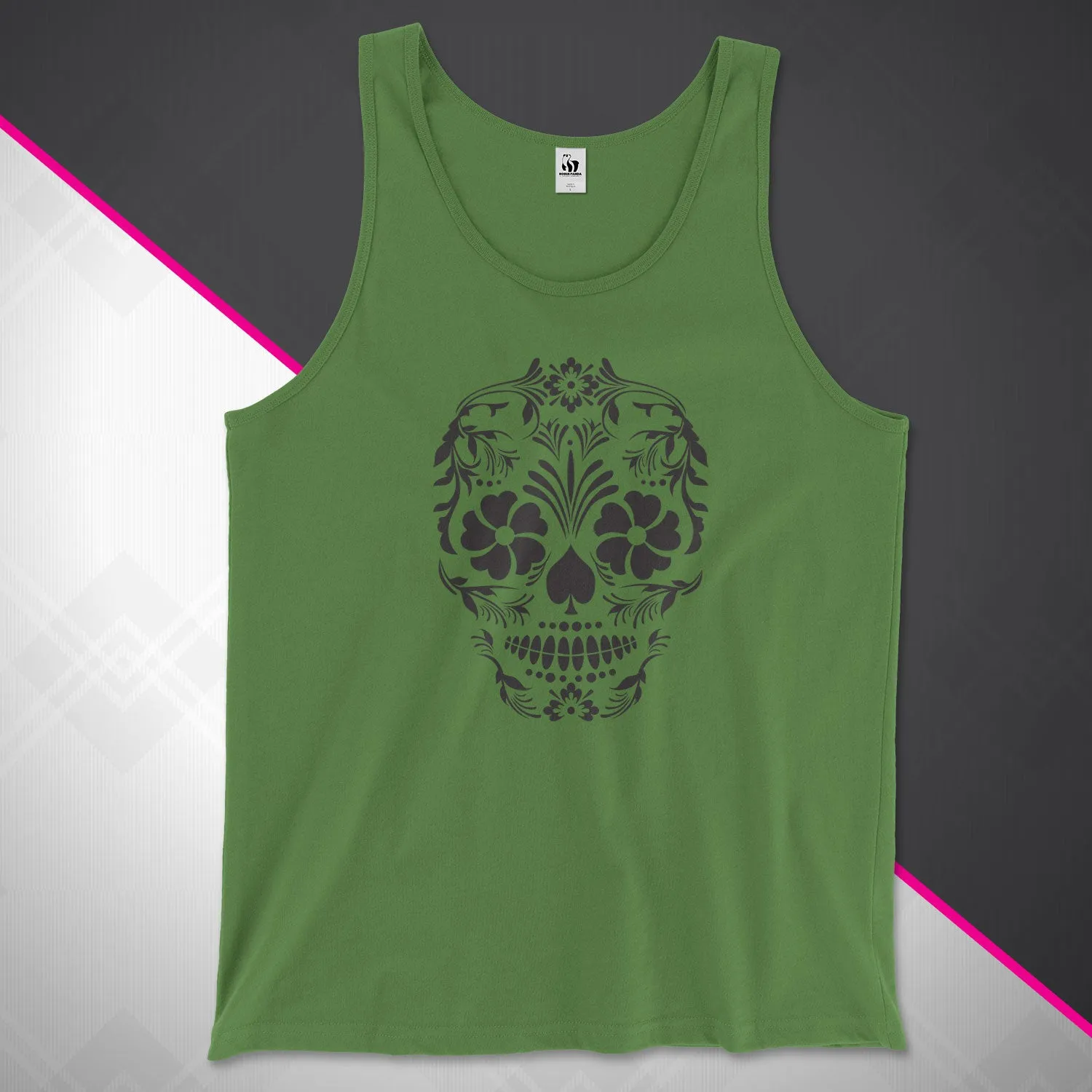 Day of the Dead Skull Unisex Tank